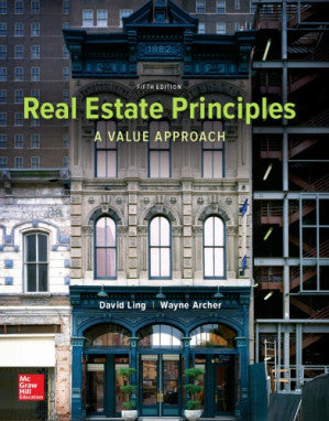 Real Estate Principles : A Value Approach