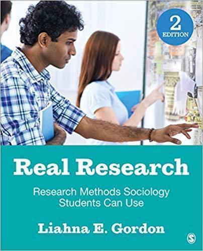 Real Research Research Methods Sociology Students Can Use 2Nd Edition