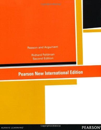 Reason And Argument 2Nd Edition