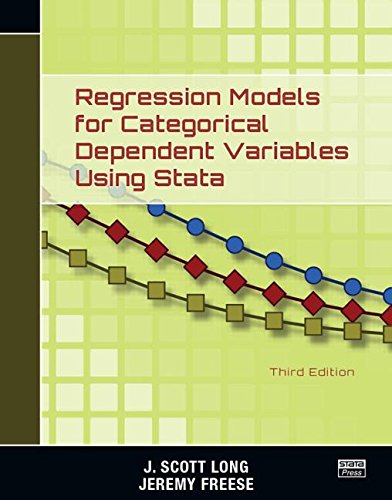 Regression Models for Categorical Dependent Variables Using Stata - 3rd Edition