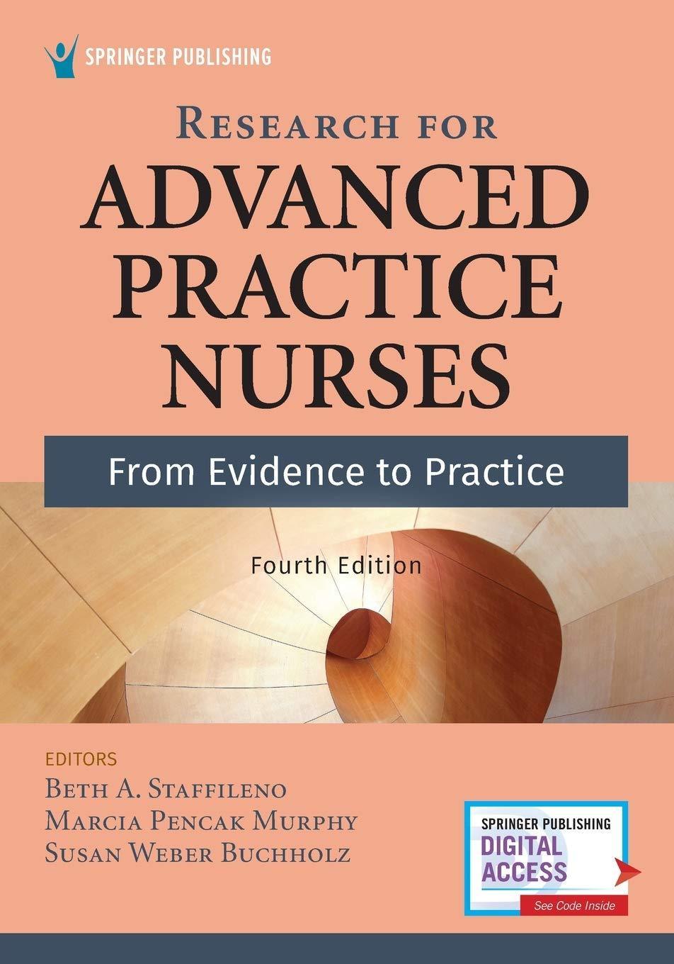 Research For Advanced Practice Nurses From Evidence To Practice 4Th Edition