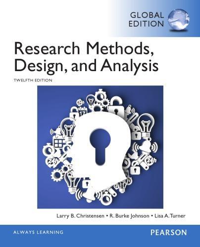 Research Methods Design And Analysis 12Th Edition