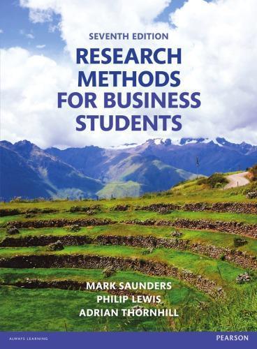 Research Methods For Business Students 7Th Edition