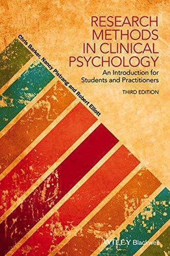 Research Methods In Clinical Psychology An Introduction For Students And Practitioners 3Rd Edition