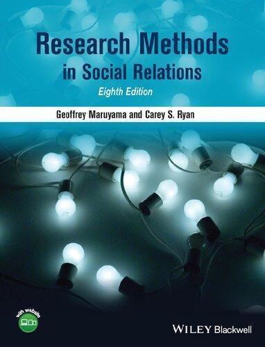 Research Methods In Social Relations 8Th Edition