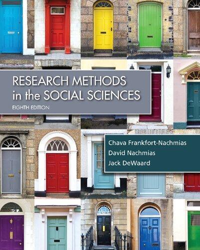 Research Methods In The Social Sciences 8Th Edition