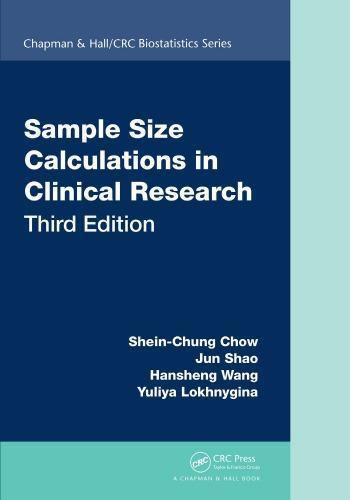 Sample Size Calculations In Clinical Research 3Rd Edition