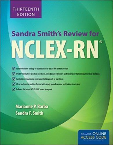 Sandra Smiths Review For Nclex Rn 13Th Edition