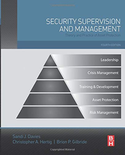 Security Supervision and Management, Fourth Edition: Theory and Practice of Asset Protection - 4th Edition