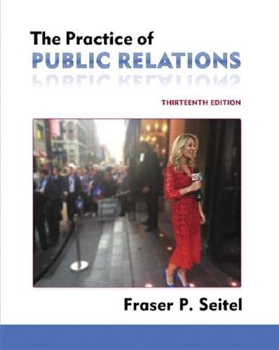 Seitel: Practice Public Relation _13 - 13th Edition