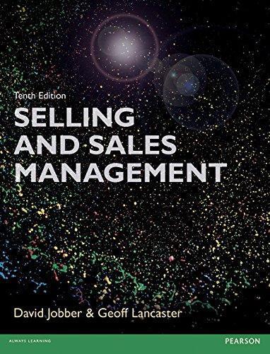 Selling And Sales Management 10Th Edition