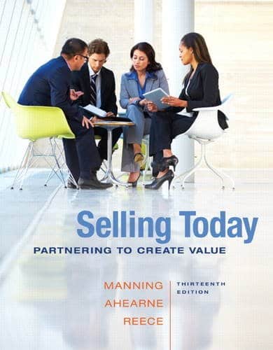 Selling today: partnering to create value