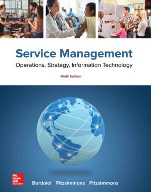 Service Management: Operations, Strategy, Information Technology