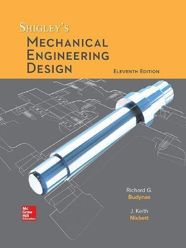 Shigleys Mechanical Engineering Design Richard G Budynas