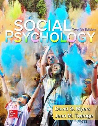 Social Psychology 12th Edition - 12th Edition