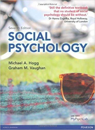 Social Psychology 7Th Edition