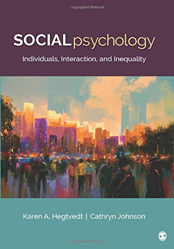 Social Psychology: Individuals, Interaction, and Inequality - 1st Edition