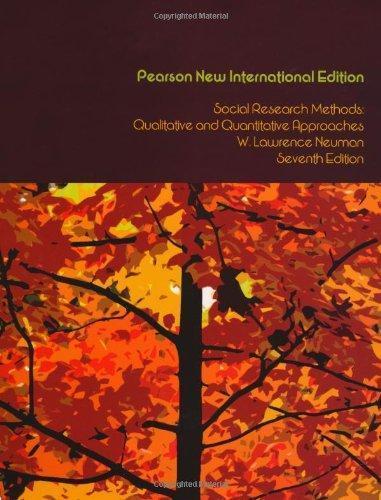 Social Research Methods Qualitative And Quantitative Approaches 7Th Edition