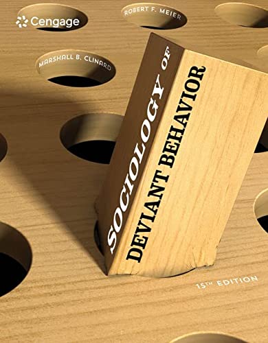 Sociology of Deviant Behavior 15th Edition