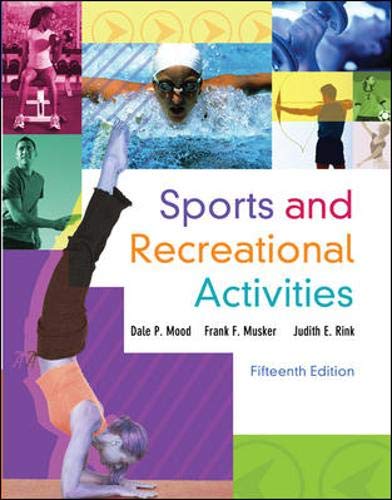 Sports and Recreational Activities 15th Edition