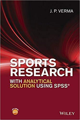 Sports Research With Analytical Solution Using Spss