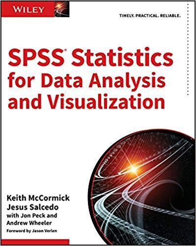 Spss Statistics For Data Analysis And Visualization