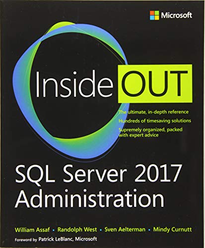 SQL Server 2017 Administration Inside Out - 1st Edition