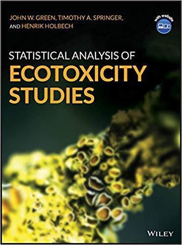 Statistical Analysis Of Ecotoxicity Studies