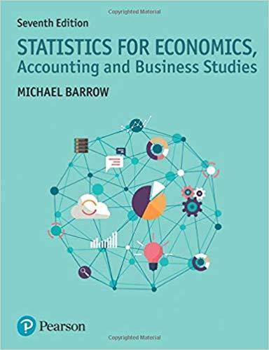 Statistics For Economics Accounting And Business Studies 7Th Edition