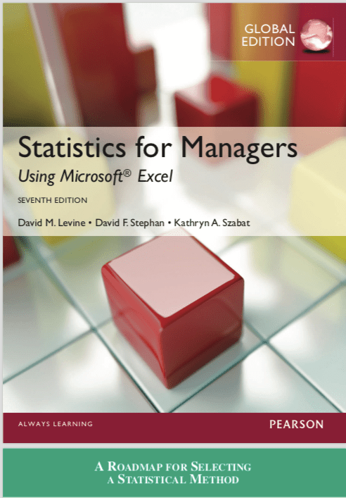 Statistics Using Excel Book Statistics For Managers Using Microsoft Excel 7Th Edition ...