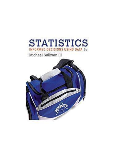 Statistics Informed Decisions Using Data 5Th Edition