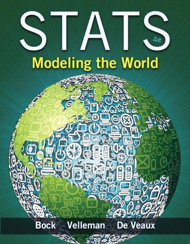 Stats Modeling The World 4th Edition