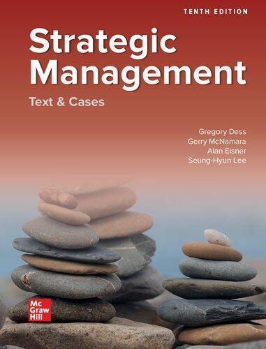 Strategic Management Text And Case 10Th Edition