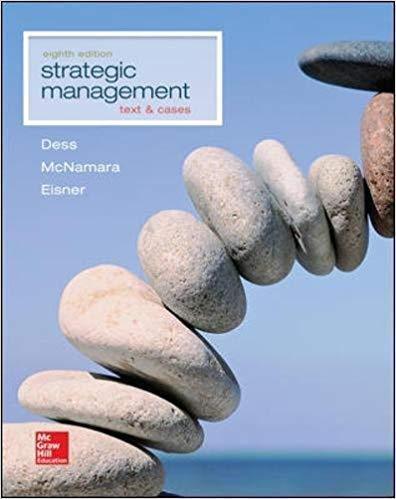 Strategic Management Text And Cases 8Th Edition