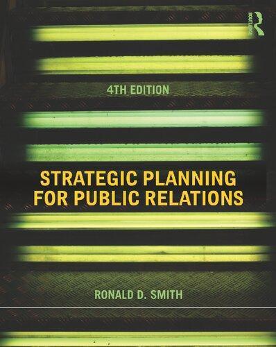 Strategic Planning For Public Relations 4Th Edition