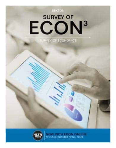 Survey of ECON (with Survey of ECON Online, 1 term (6 months) Printed Access Card) (New, Engaging Titles from 4LTR Press) 3-edition