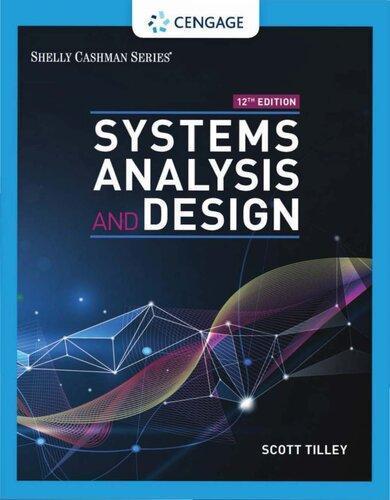 Systems Analysis And Design Scott Tilley