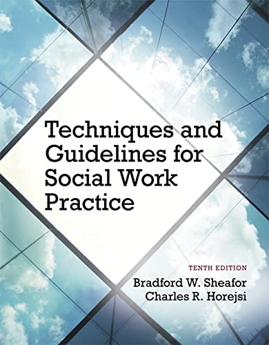 Techniques and Guidelines for Social Work Practice 10th Edition