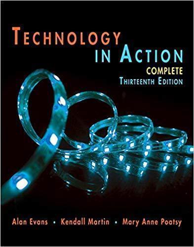 Technology In Action Complete 13Th Edition