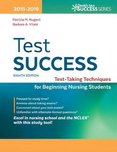 Test Success Test Taking Techniques For Beginning Nursing Students 8th Edition