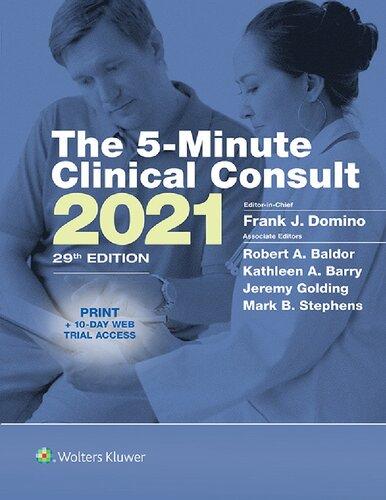 The 5 Minute Clinical Consult 2021 29Th Edition