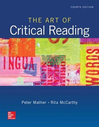 The Art of Critical Reading 4th Edition