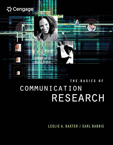 The Basics of Communication Research (with InfoTrac) - 1st Edition