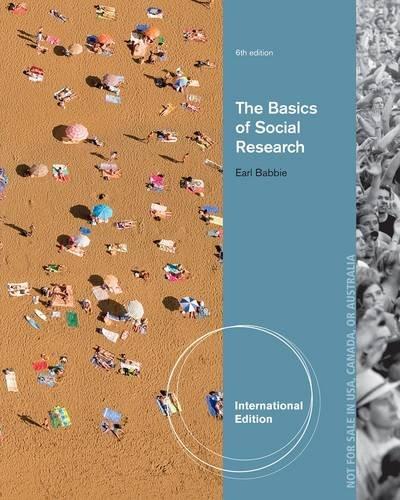 The Basics Of Social Research 6Th Edition