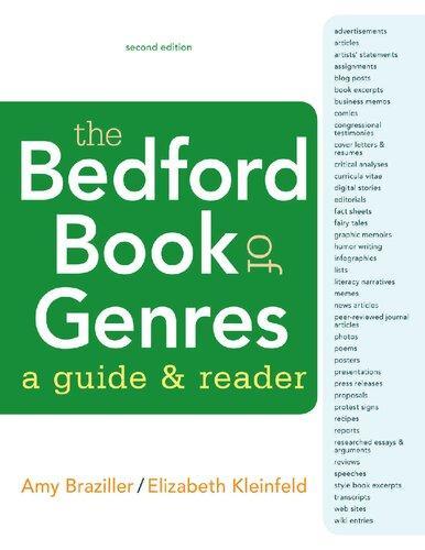 The Bedford Book Of Genres A Guide And Reader 2Nd Edition