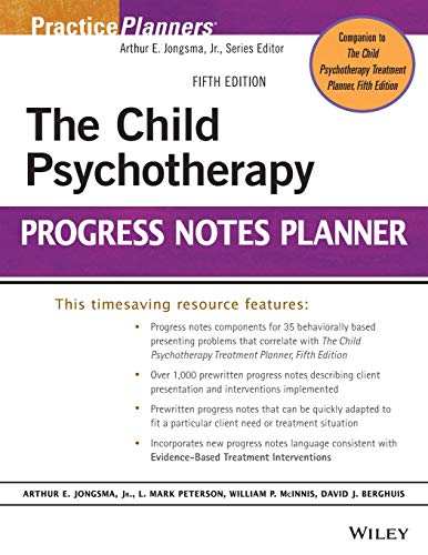 The child psychotherapy progress notes planner - 5th Edition