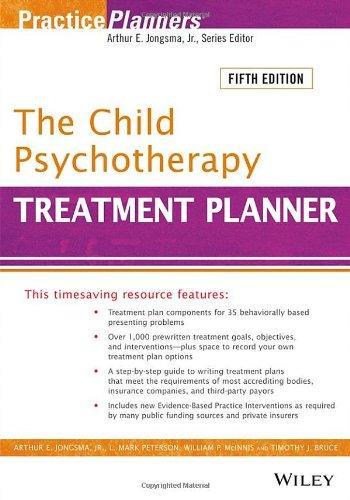 The Child Psychotherapy Treatment Planner Includes Dsm 5 Updates 5Th Edition