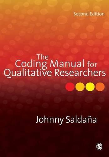 The Coding Manual For Qualitative Researchers 2Nd Edition