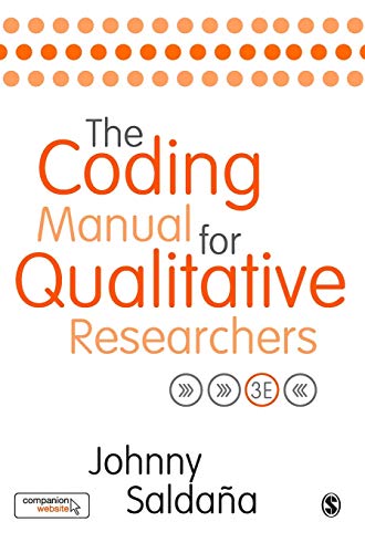 The Coding Manual for Qualitative Researchers 3rd Edition