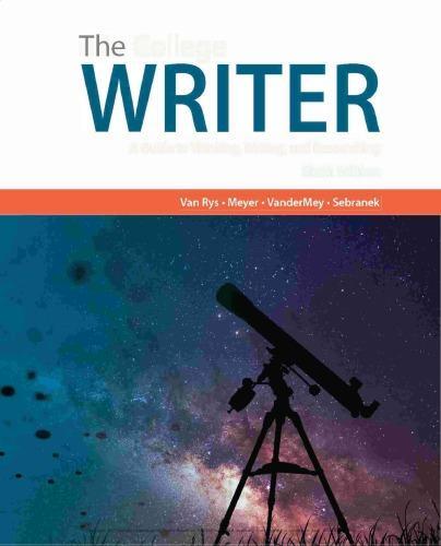 The College Writer Brief 6Th Edition